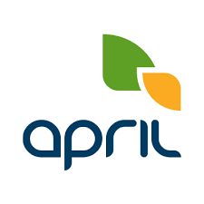 Logo d'APRIL assureur santé pour senior